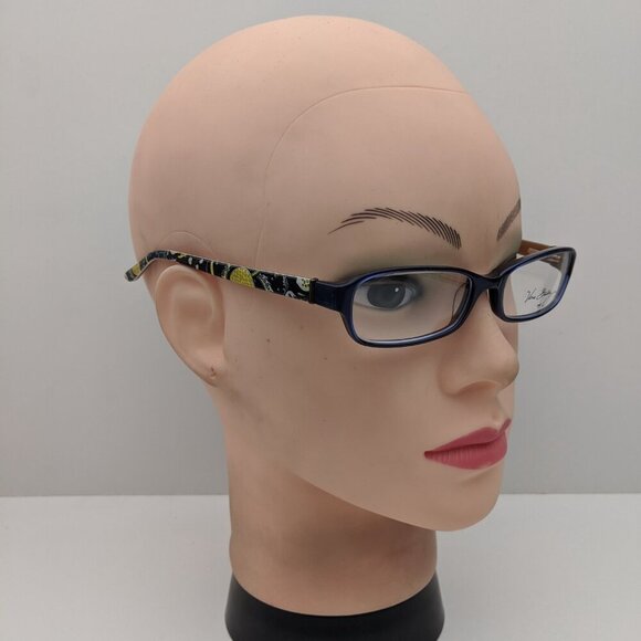 🕶️Vera Bradley Ellie Blue(ELB) Eyeglasses 51/16/130 | ALJ417🕶️ - Picture 9 of 9